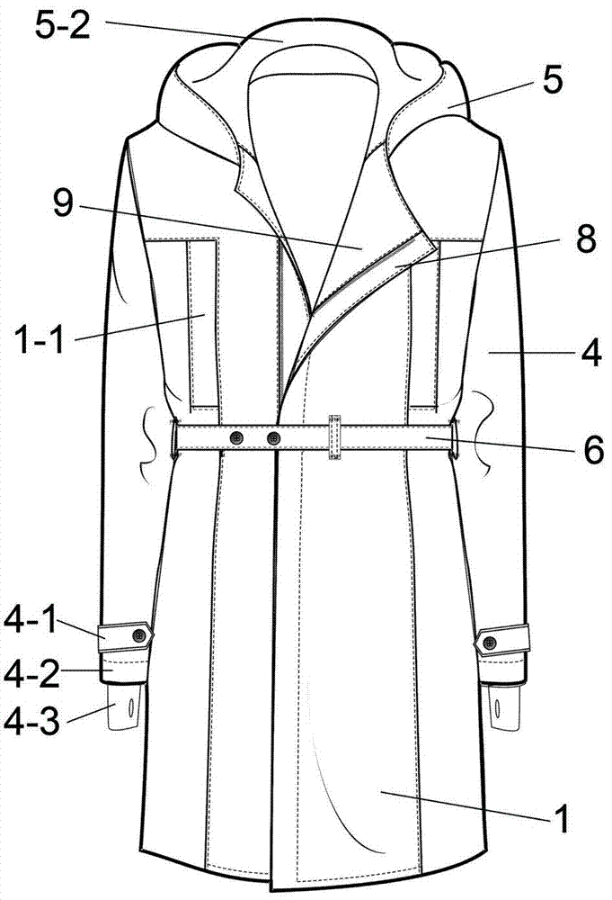 Anti-ultraviolet knitted fabric windbreaker and making method thereof