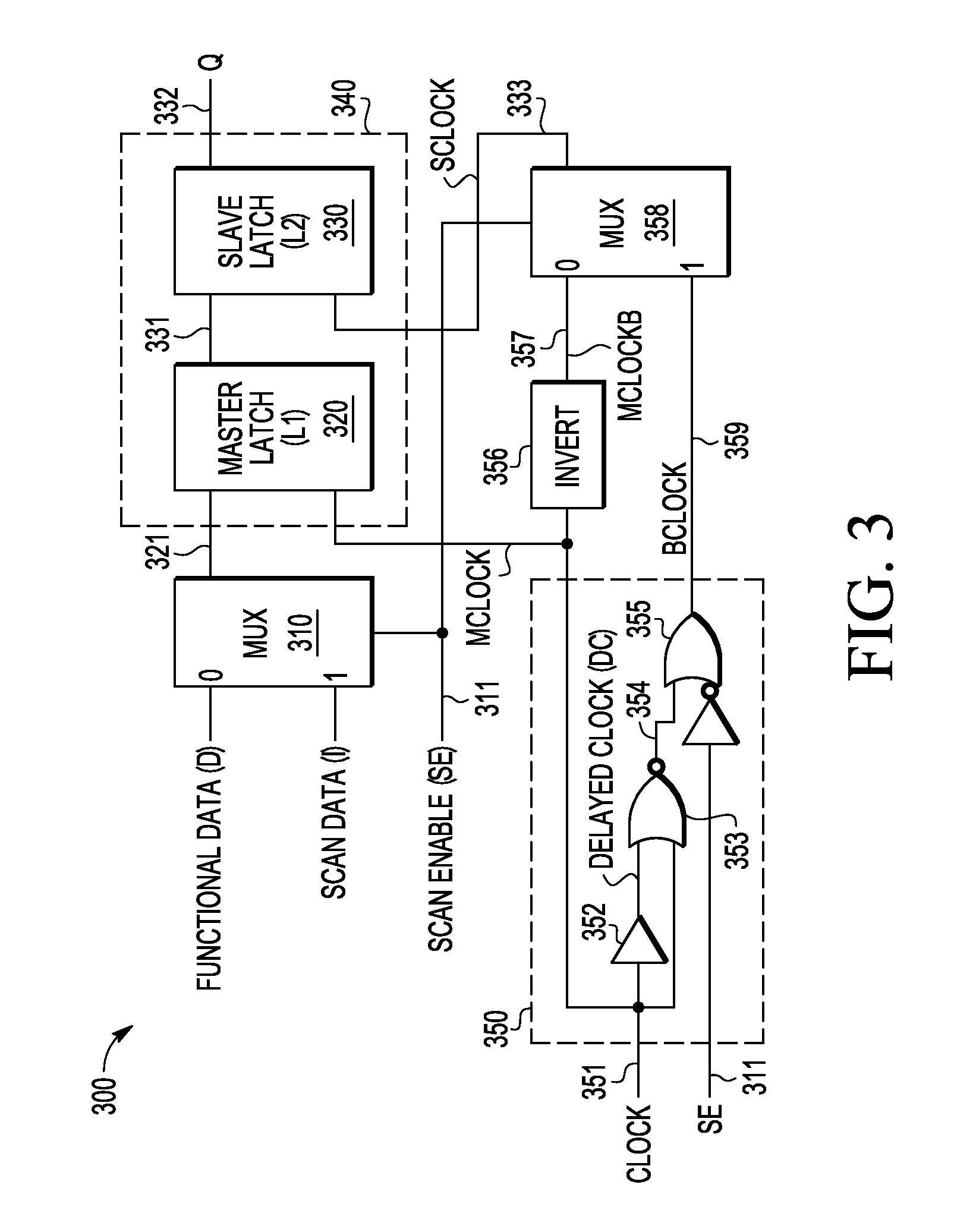 Data latch with structural hold