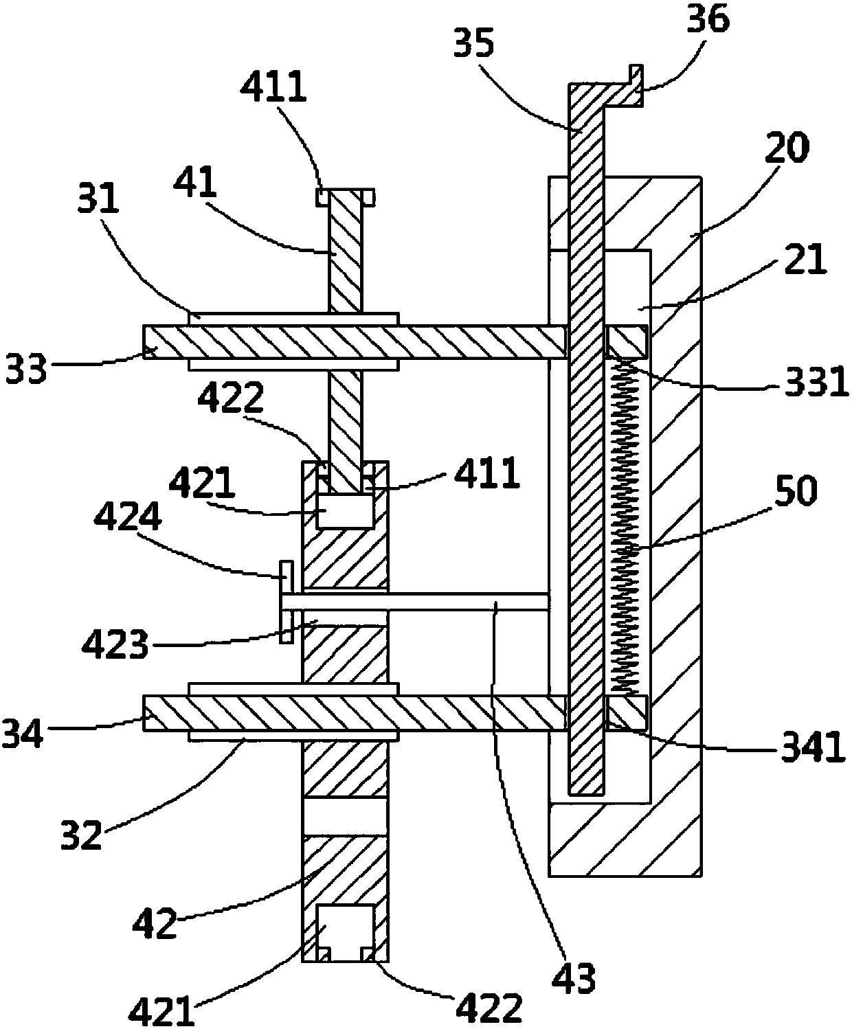 A guide belt of a cloth dryer with a deviation correcting device