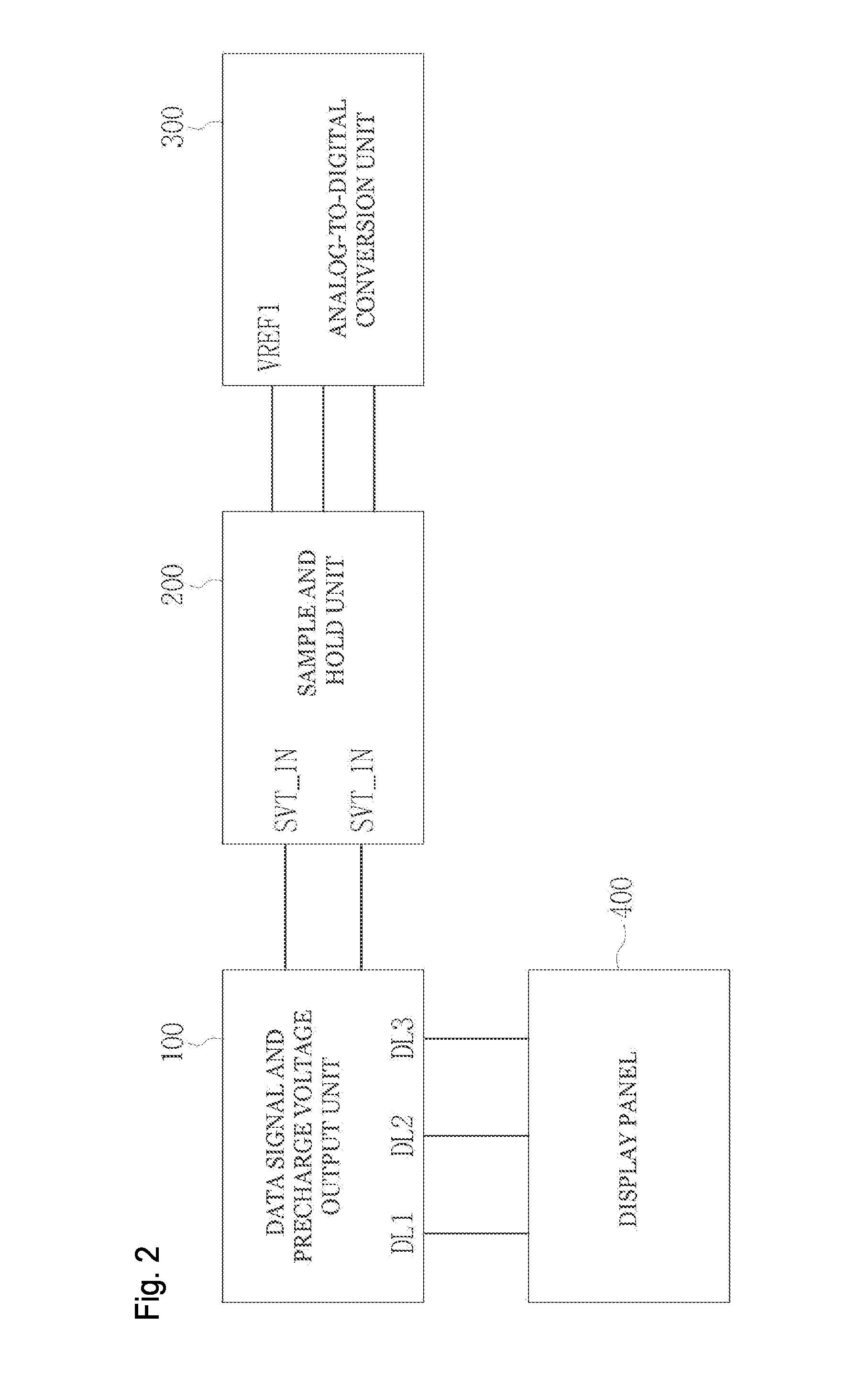 Threshold voltage sensing circuit of organic light-emitting diode display device