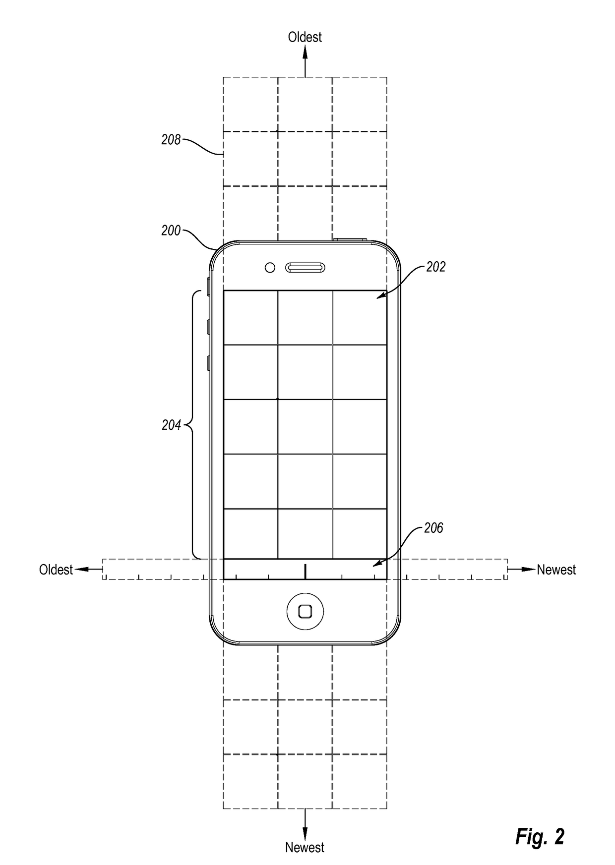 Activating a camera function within a content management application