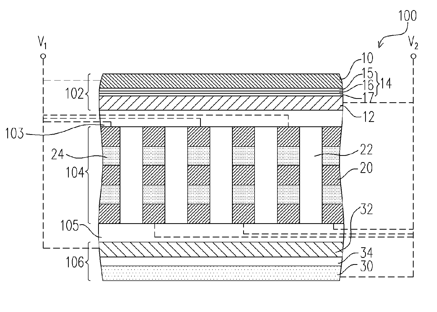 Capacitor structure