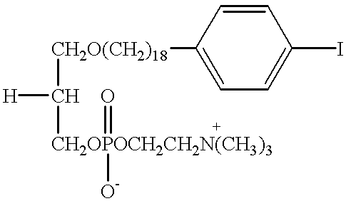 Radioiodinated phospholipid ether analogs and methods of using the same