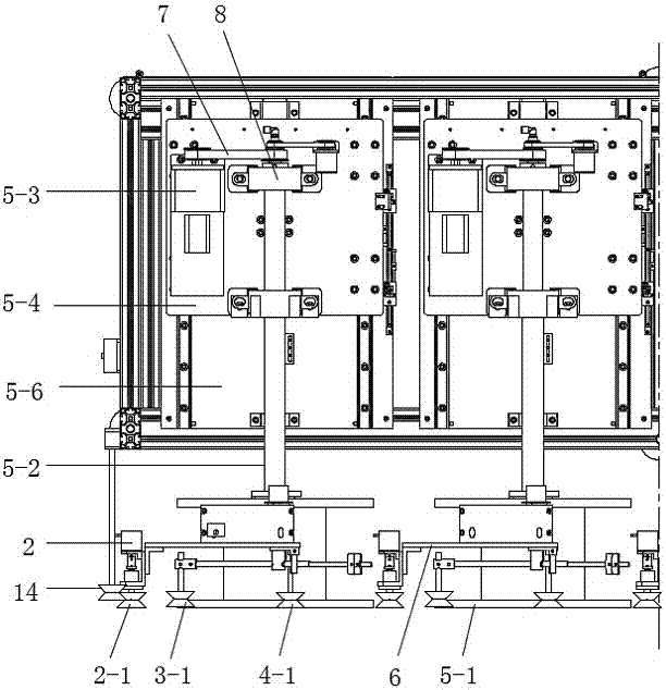 Automatic film yarn winding machine