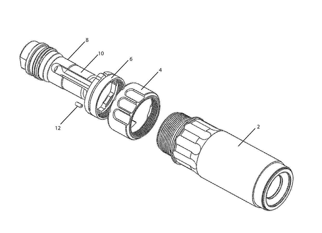 Firearm attachment locking systems and methods