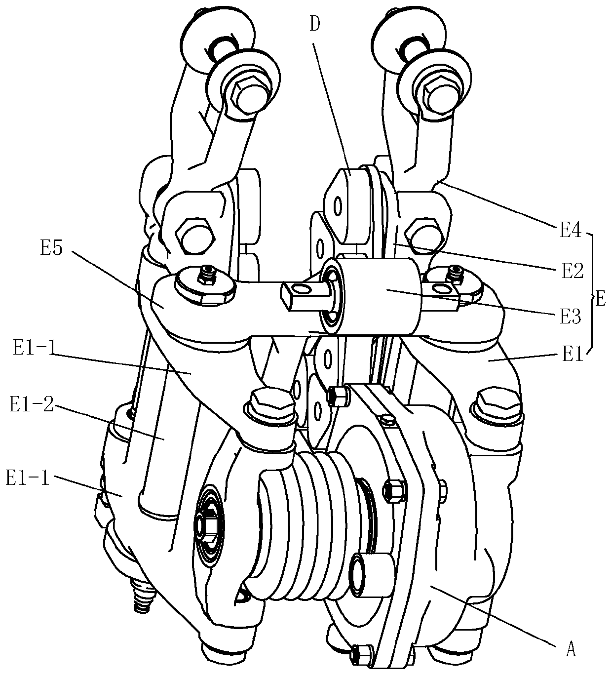 vehicle foundation brake