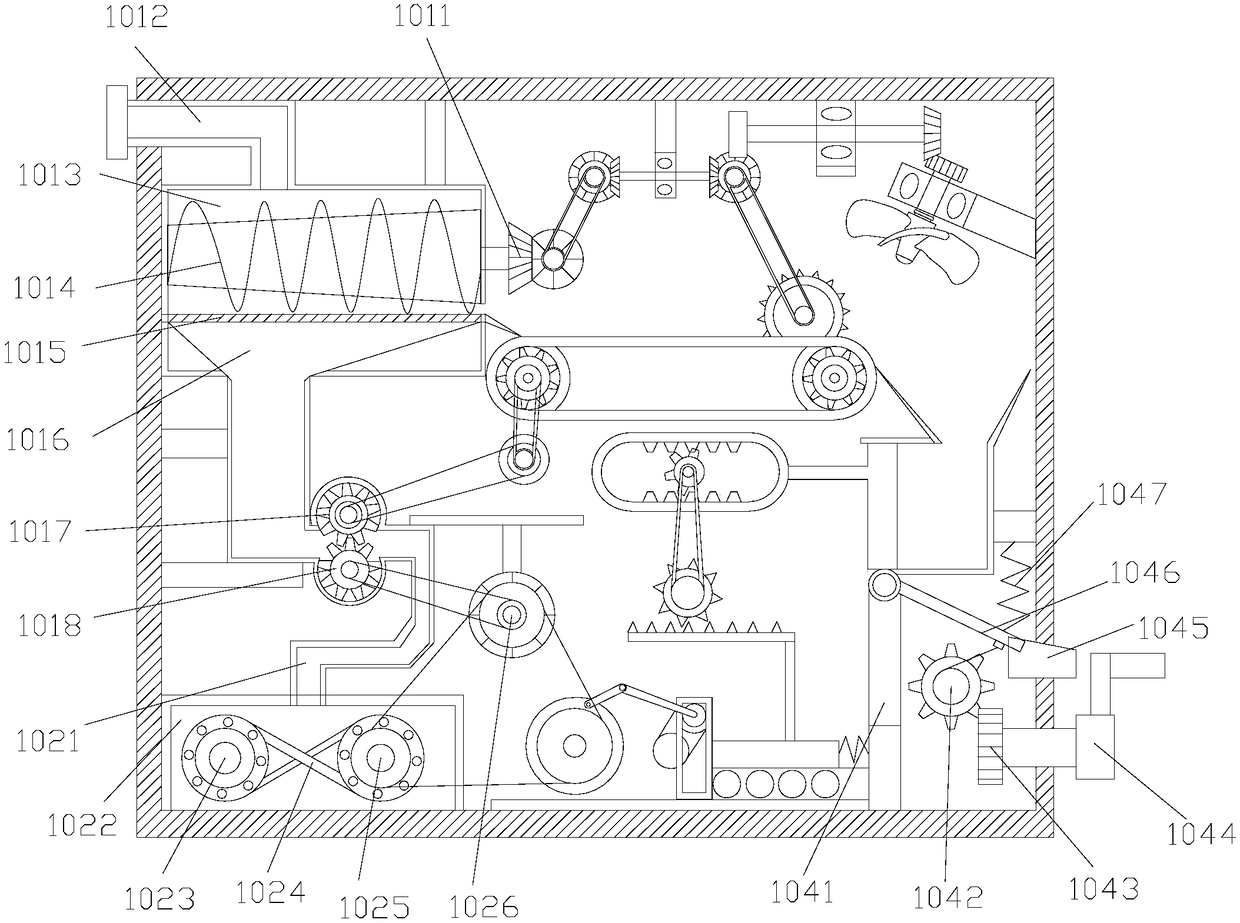 Oil removing and skimming device for sewage treatment