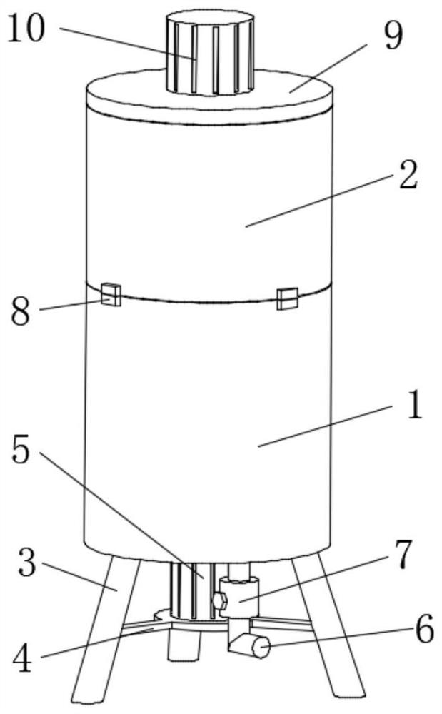 Plant essential oil extraction processing device