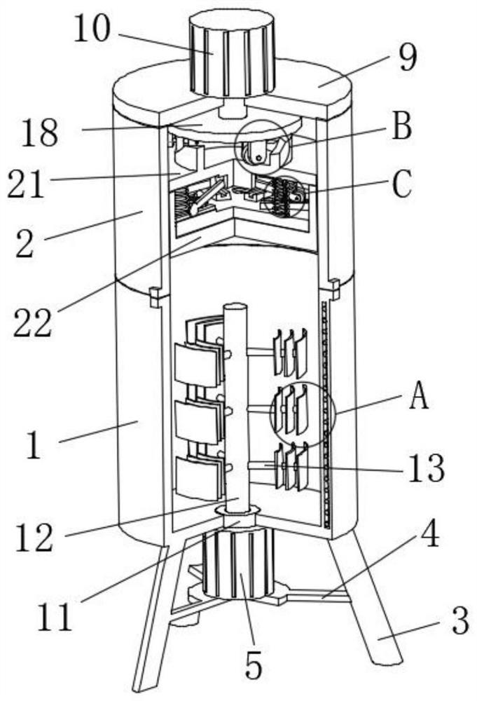 Plant essential oil extraction processing device