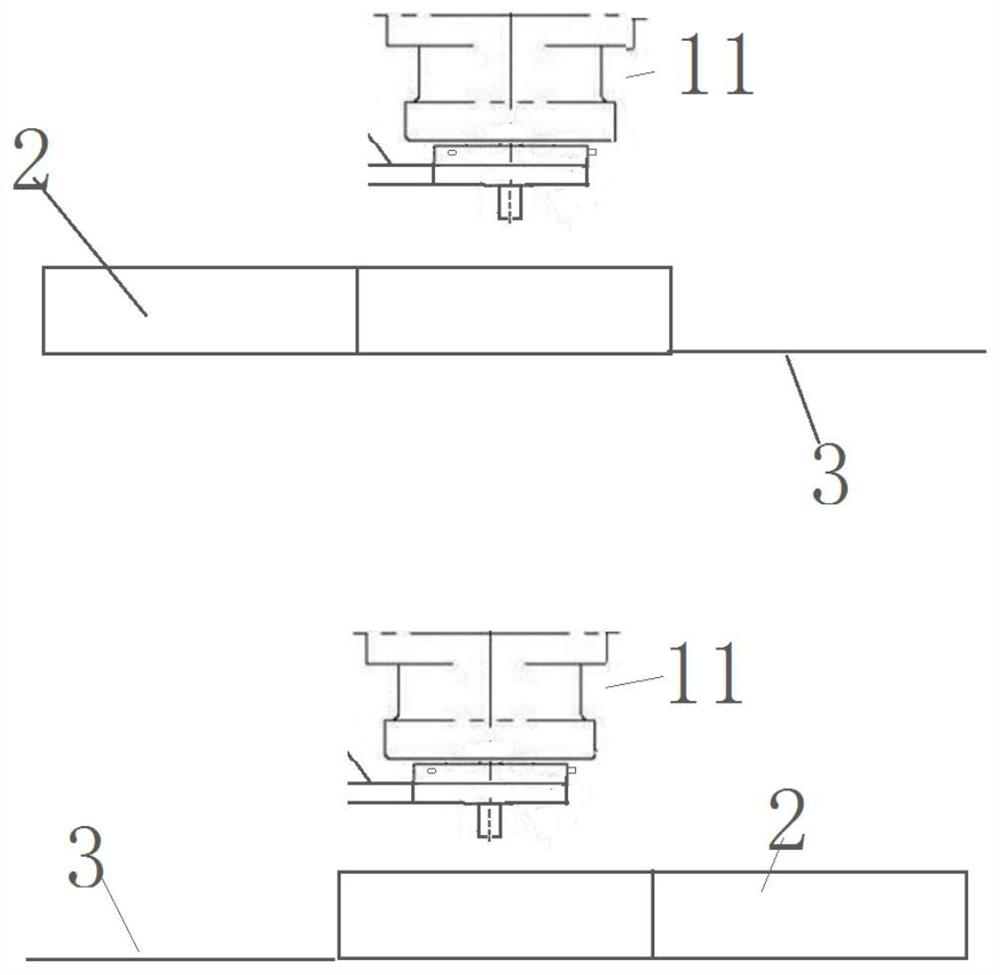 3000-ton oil press punching method