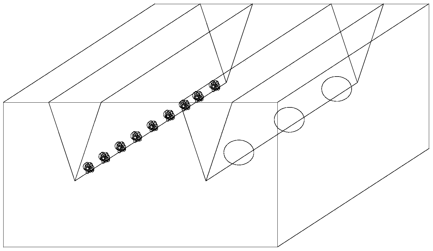 Split application method for seed manure