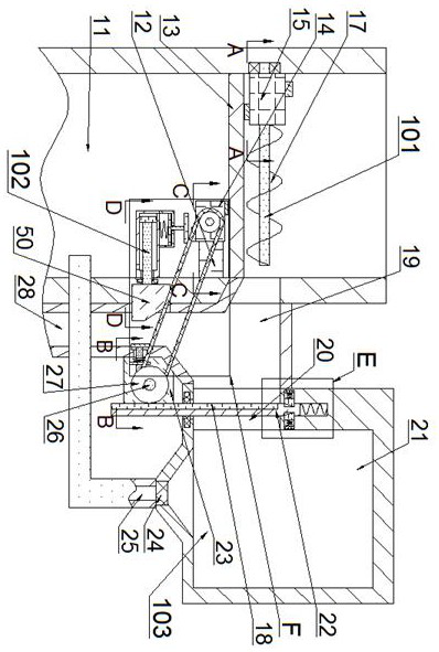 An anti-sediment loss equipment for river ecological restoration