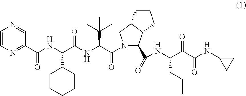 Telaprevir dosing regimen