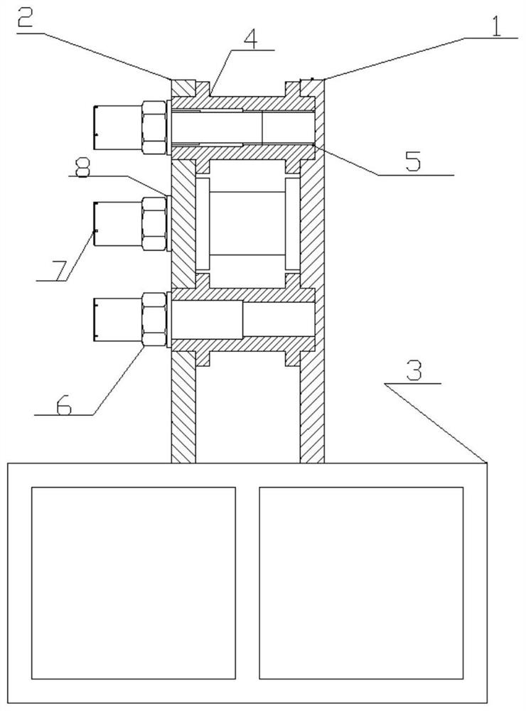 King bolt stretching practical operation and analysis platform and method