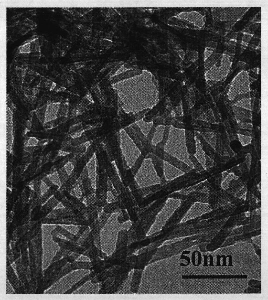 Method for synthesizing nano cerium oxide with different morphologies by hydrothermal method