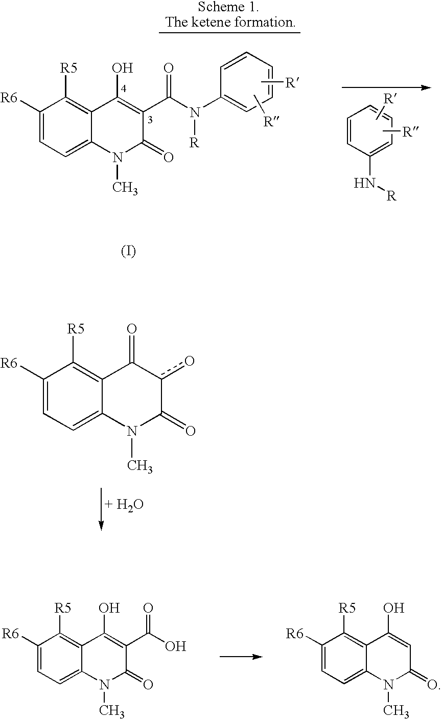 Compositions containing quinoline compounds