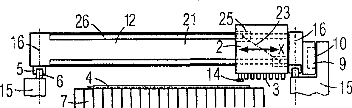 Positioning device with positioning unit capable of linearity moving