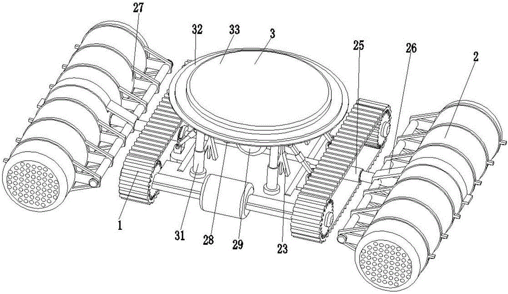 Intelligent robot for feeding fishes and shrimps in reservoir