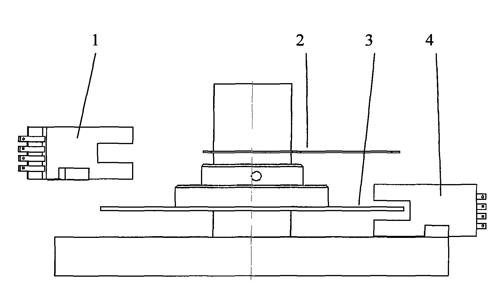 Rotating shaft position-limiting device with sensor and position-limiting method thereof