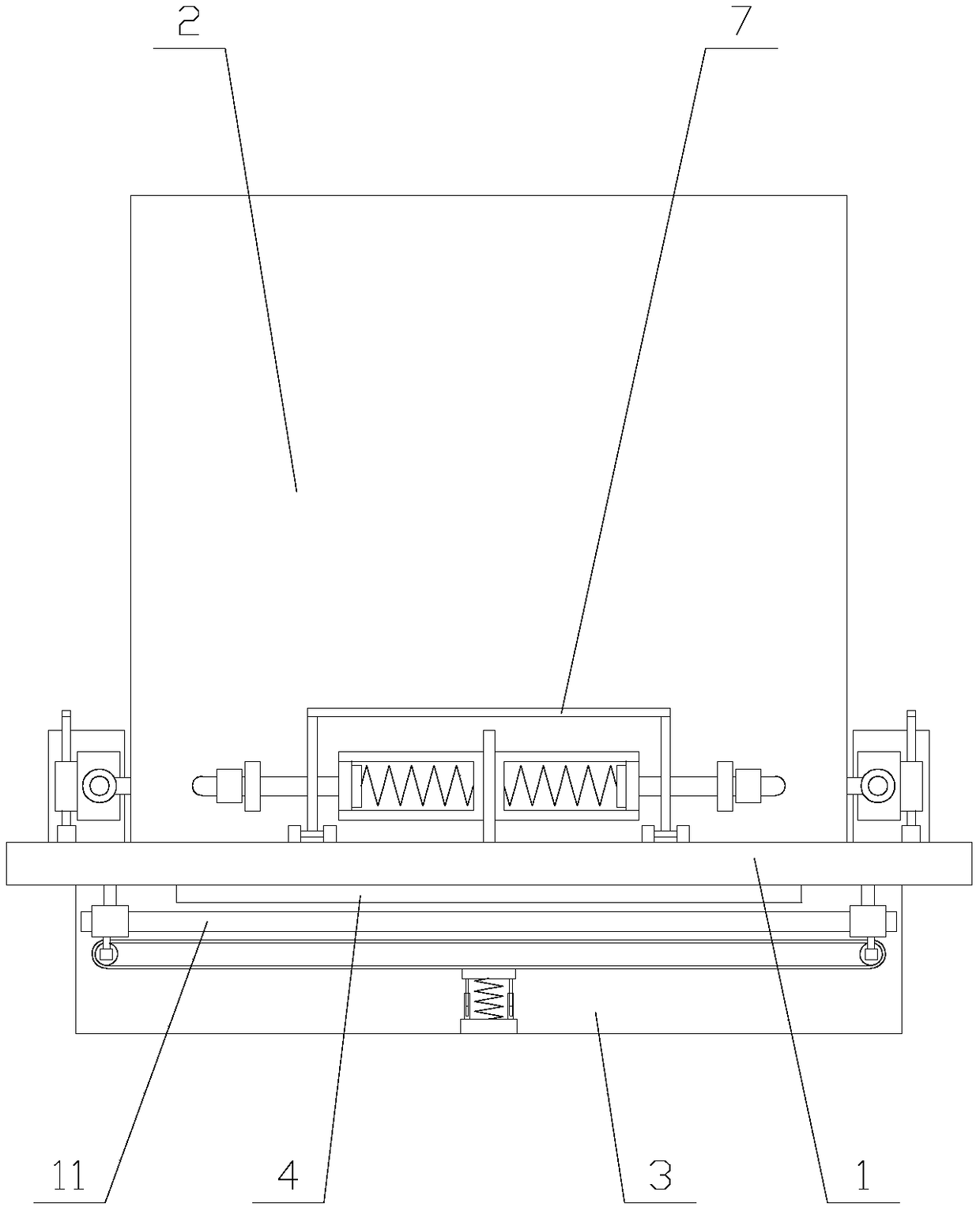 Electric power meter with convenient assembly and disassembly and clear observation