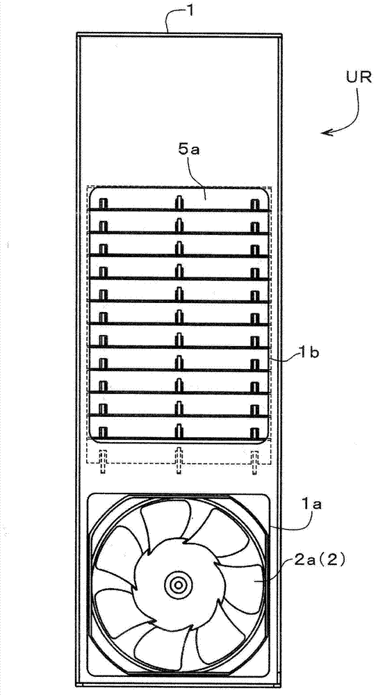 UV irradiation device and inkjet printer