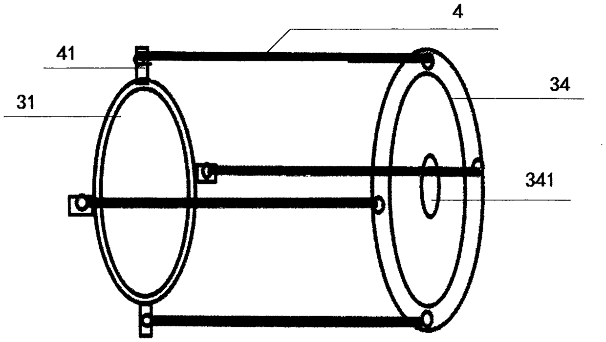 Tubular capacitive deionization desalting device