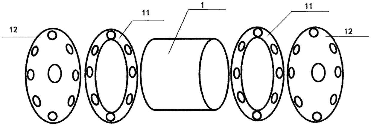 Tubular capacitive deionization desalting device