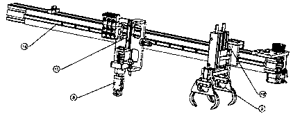 Automatic bundling equipment for power lines and bundling method of equipment