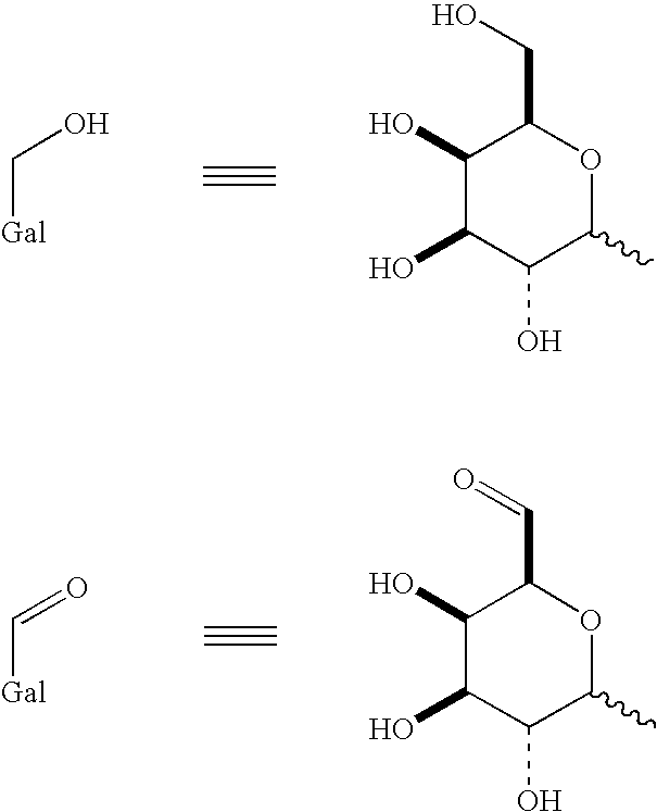 Use of galactose oxidase for selective chemical conjugation of protractor molecules to proteins of therapeutic interest