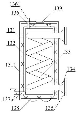 Energy-saving and environment-friendly heat accumulating type waste gas incinerator