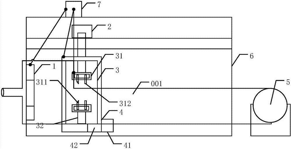 A kind of working method of optical cable stripping equipment