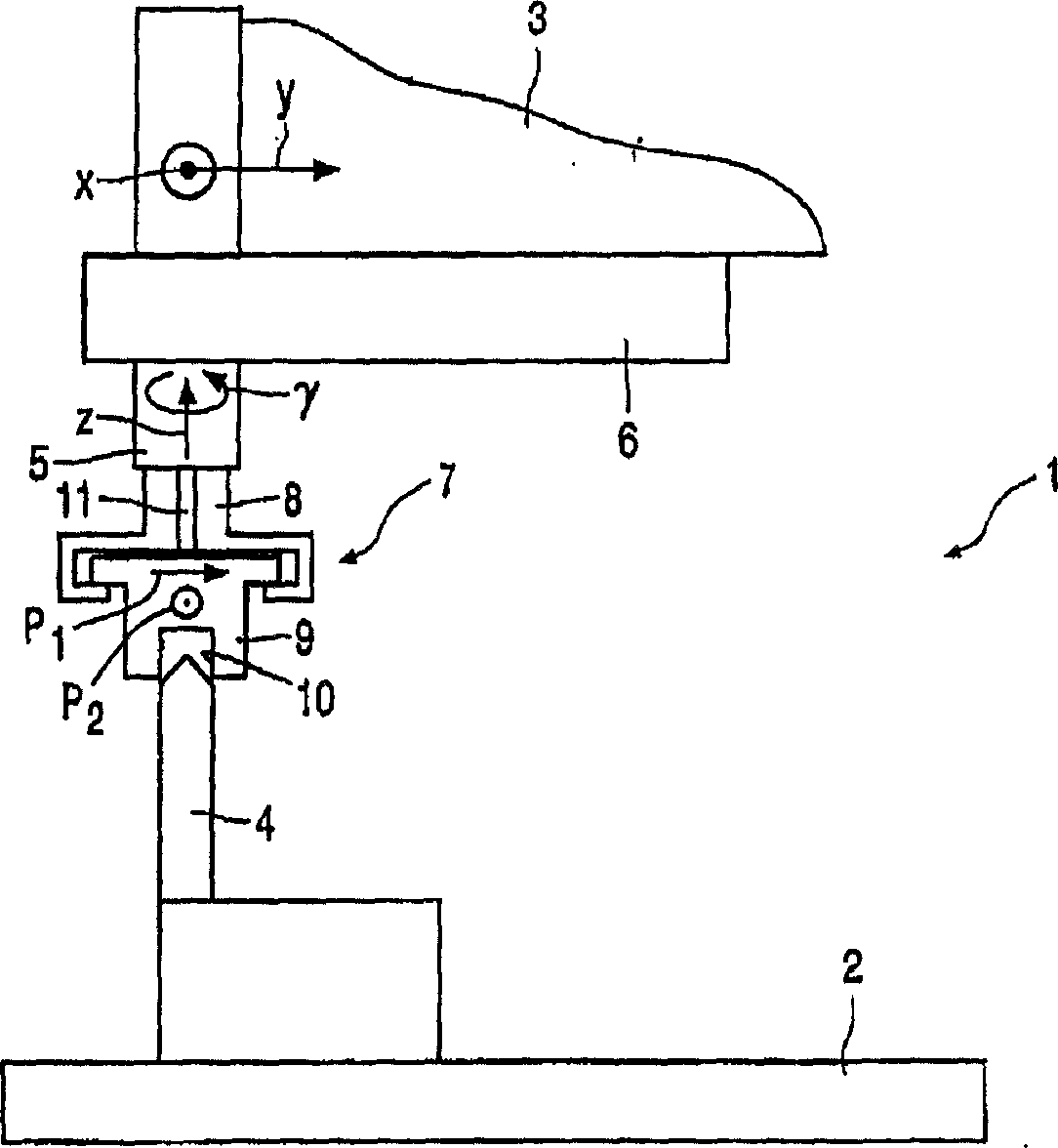 Method of calibrating a component placement machine, device suitable for carrying out such a method, and calibration component suitable for use in such a method or device