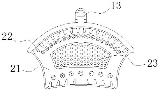 Height-adjustable intelligent hair washing machine with massage function