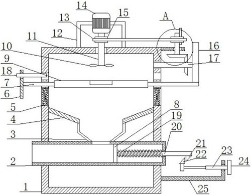 Shaping mold facilitating discharging for toothbrush production