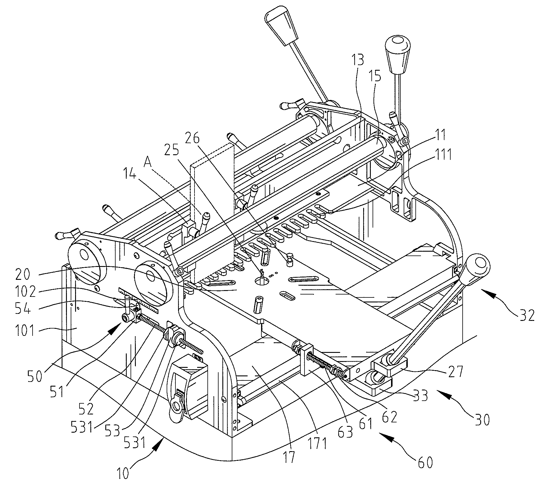 Mortise/tenon machine