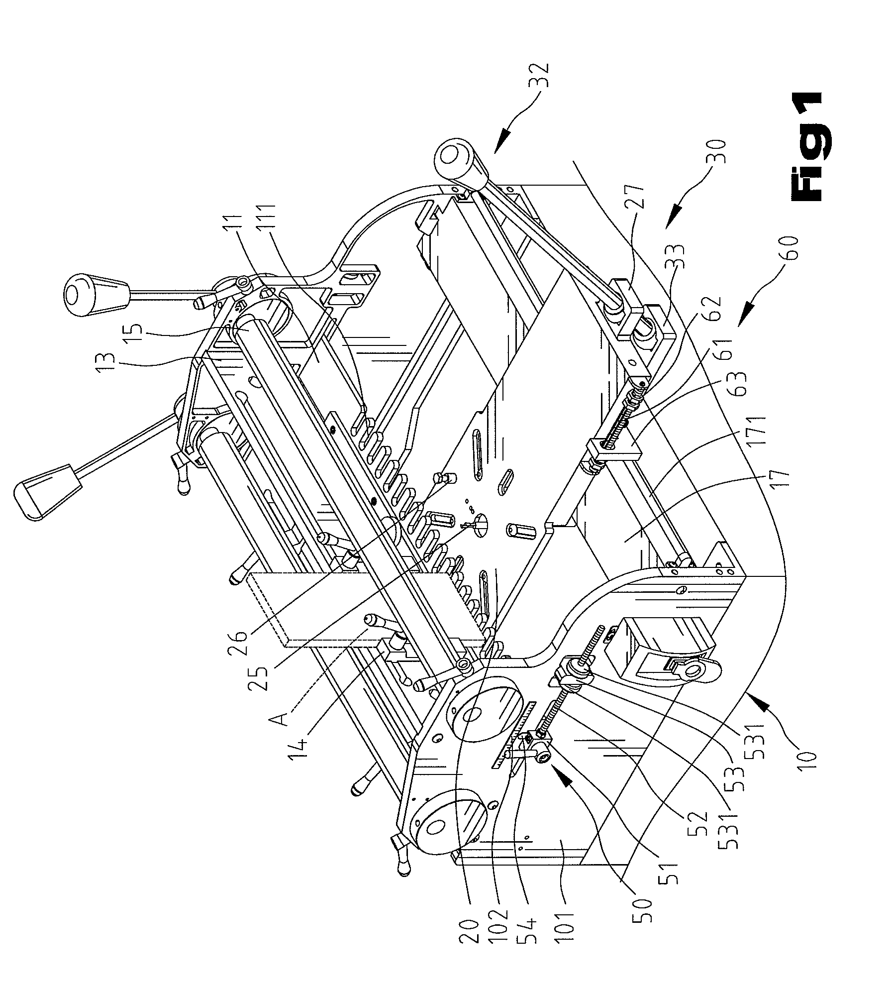 Mortise/tenon machine