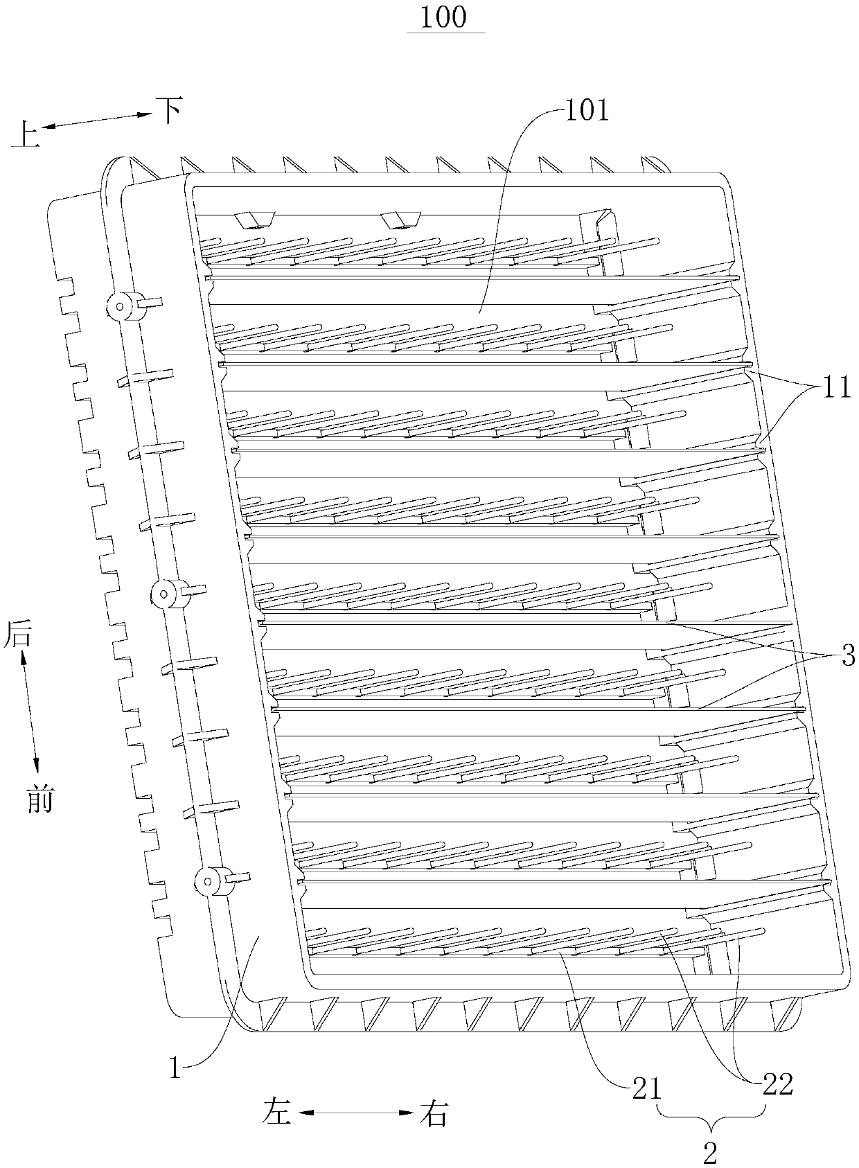 High-voltage electrostatic module for oil fume separation and range hood having same