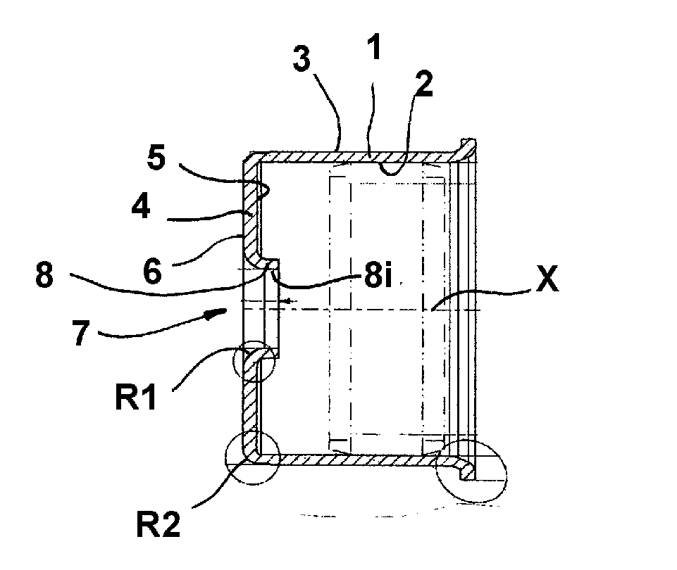 Drawn bushing, particularly in form of a raceway bushing for an automatic transmission