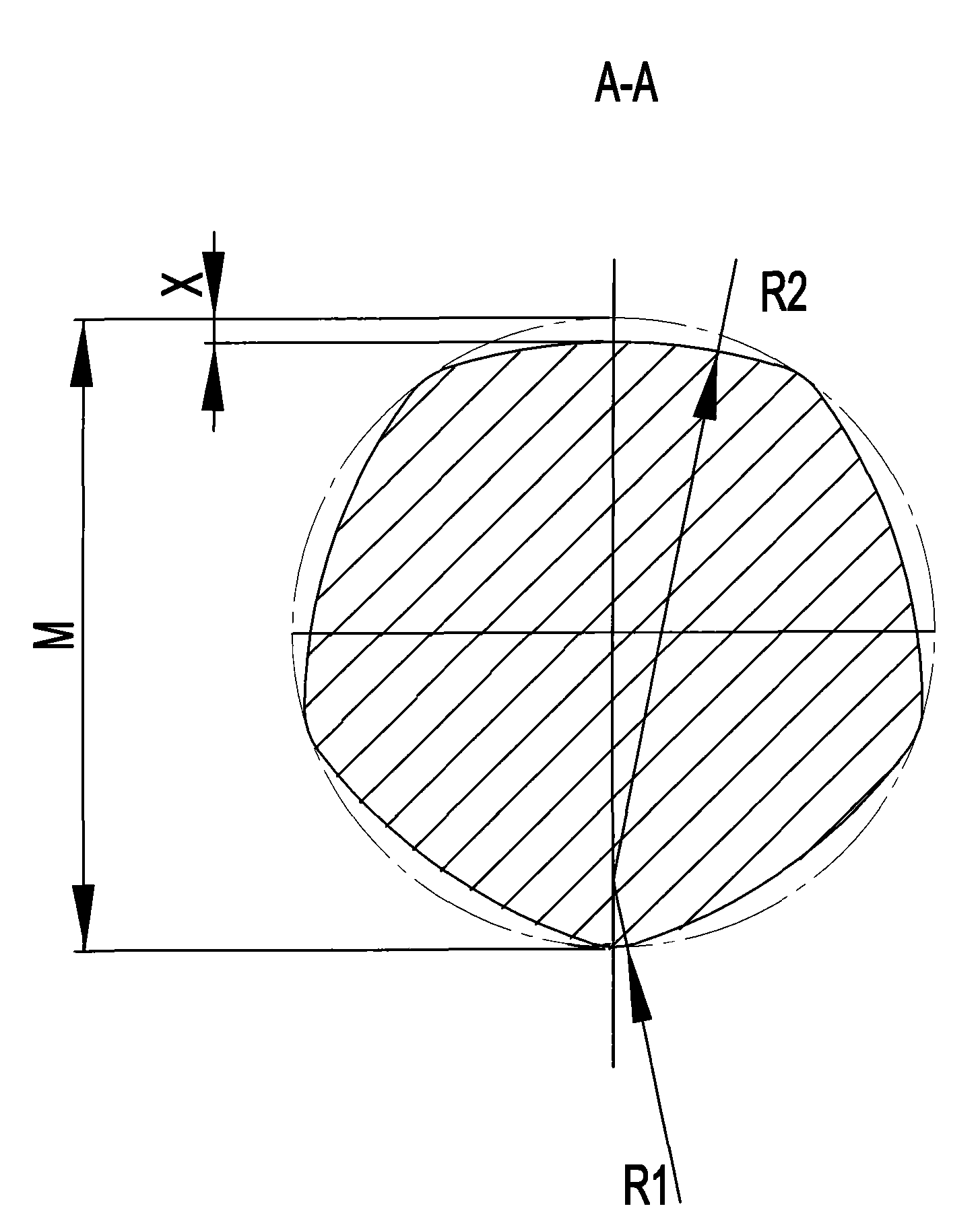 Self-tapping lock screw