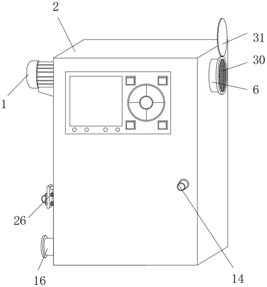 High-precision filtering equipment for industrial waste gas treatment and filtering method thereof