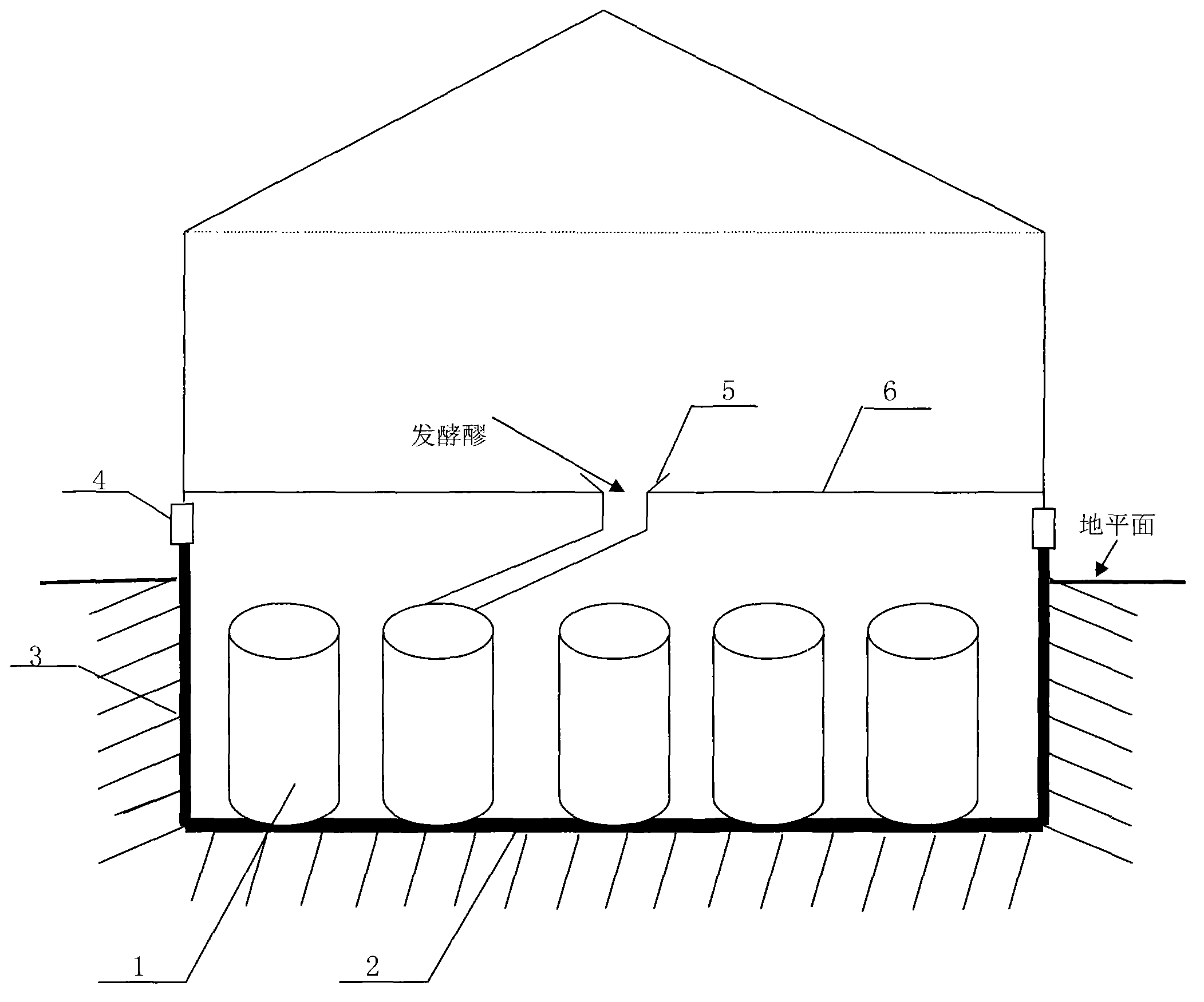 Method for fermenting rice wine with cellar