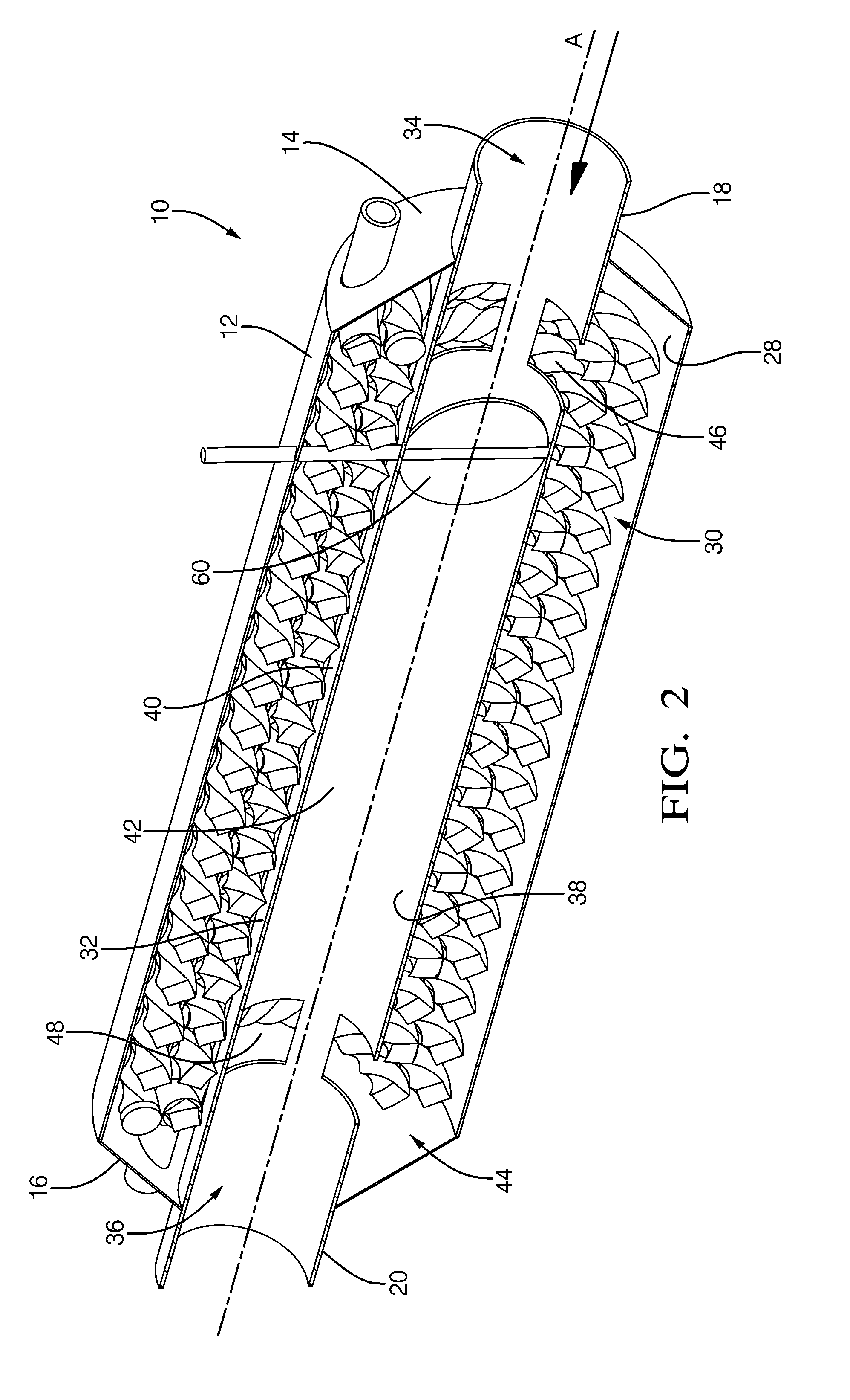 Exhaust gas heat recovery heat exchanger