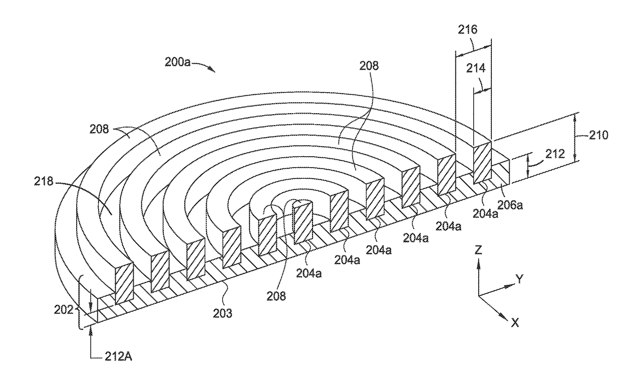 Advanced polishing pads having compositional gradients by use of an additive manufacturing process