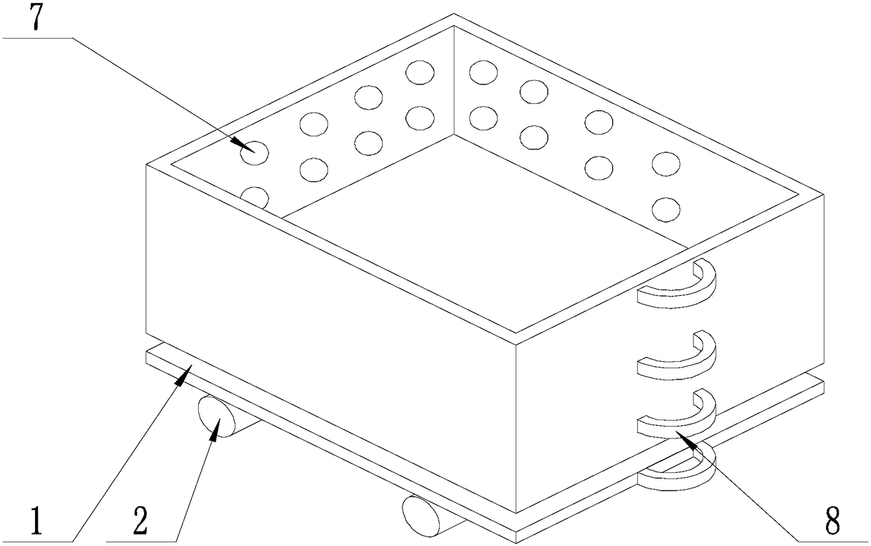 Device convenient for moving light building wallboard