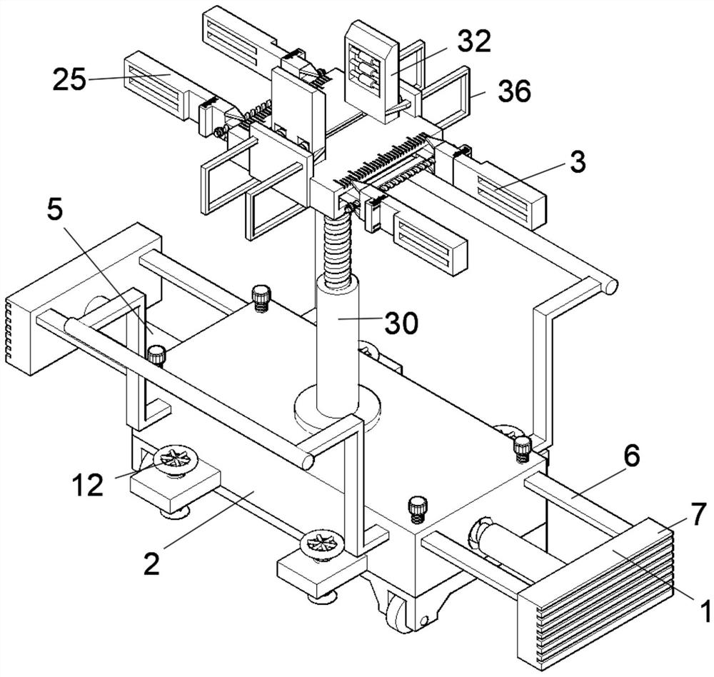 Building interior wall thickness detection method