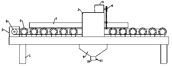 Nonferrous metal derusting device