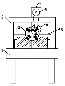 Nonferrous metal derusting device