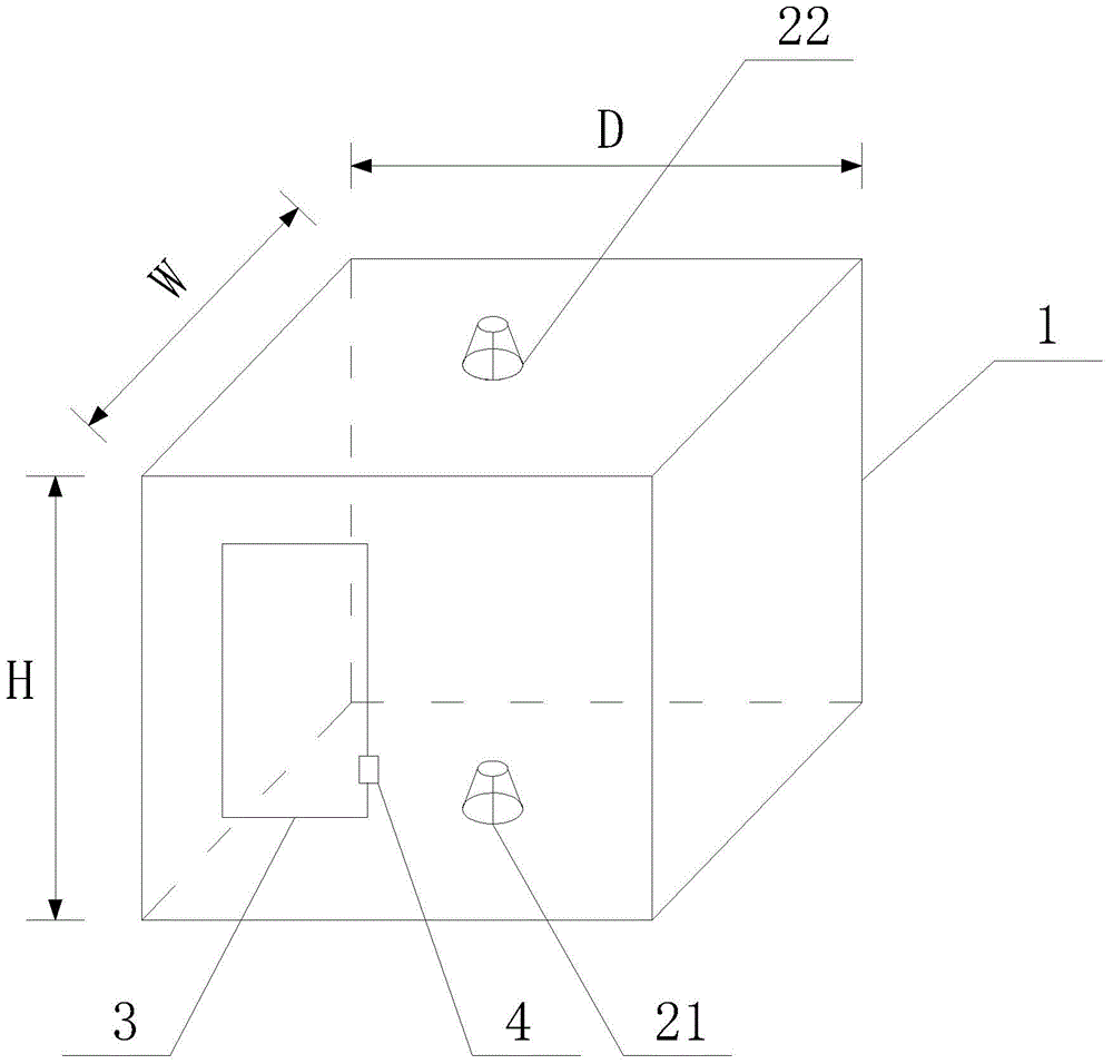 Small standard logistics box, logistics system and express delivery method