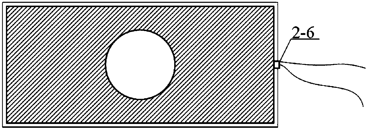 Bolt combination surface dynamic stress monitoring device