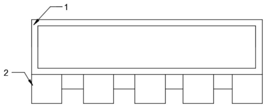 Automatic feed feeding machine for livestock breeding